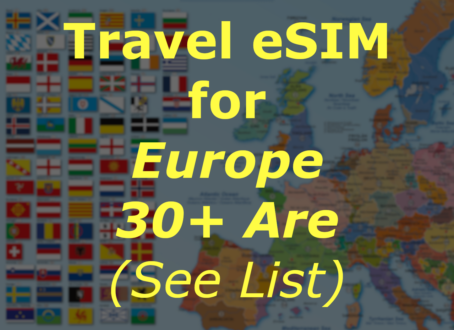 Europe (30+ areas)